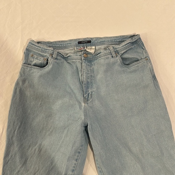 Vintage Bill Blass women’s high rise straight jeans‎ plus size 20 20W EUC - Picture 3 of 5
